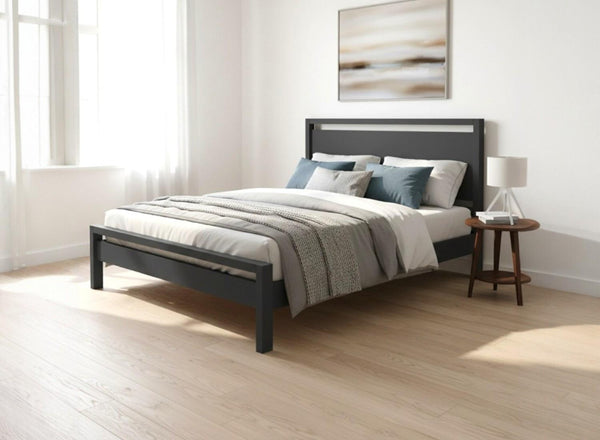 Shernbourne Bed in Hague Blue Finish