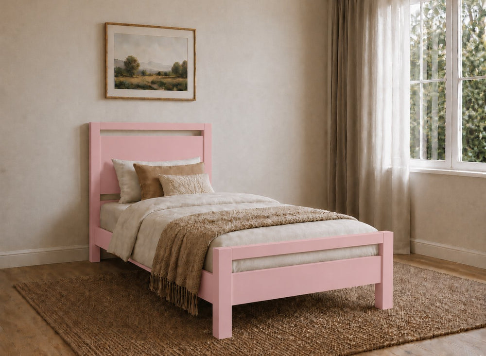 Shernborne Grey Wooden Bed Frame - Dove Tale Grey