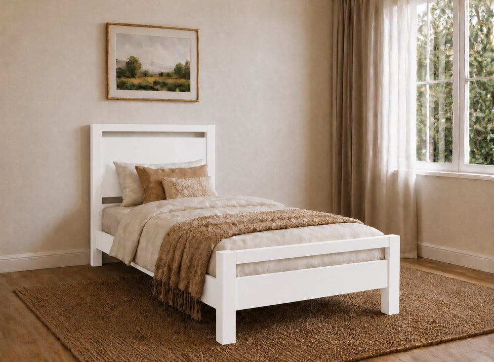 Shernborne Grey Wooden Bed Frame - Dove Tale Grey
