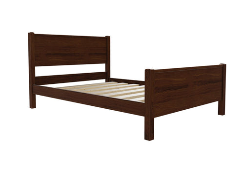 Shouldham High End Bed Finished in Stained Chocolate Brown 