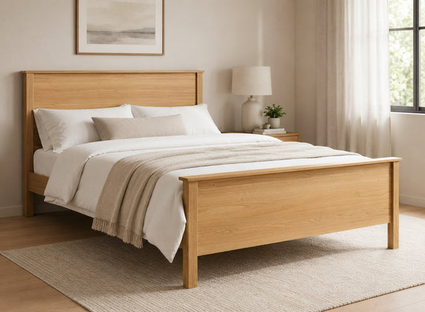 Shouldham Antique Wooden Bed in High End Style