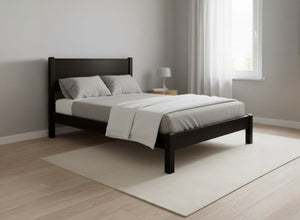 Shouldham Wooden Bed Frame in Black Ash Finish (Low End)