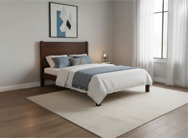 Shouldham Wooden Bed Frame in Chocolate Finish (Low End)