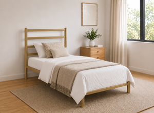 Belmont Bed in Gold, Single Size
