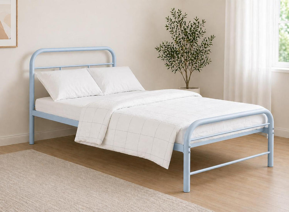 Double Metal Crofton bed in Yellow