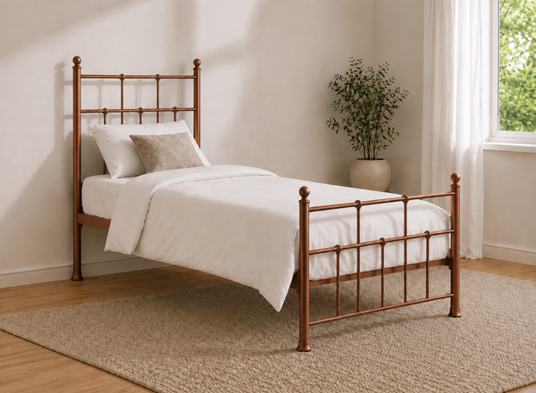 Levington Bed in Copper, Single Size