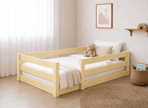 Single Necton Yellow Toddler Floor Bed