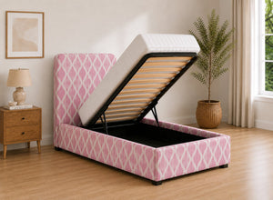 Heather Ottoman in GIA4267 Fabric
