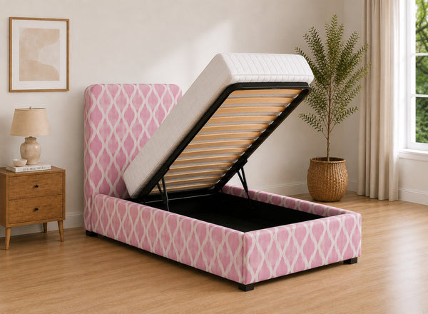 Heather Ottoman in GIA4267 Fabric