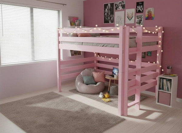 Snettisham Double High Sleeper in Nancy's Blushes Pink Finish (Right Ladder)