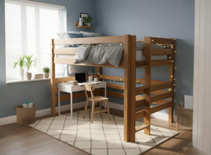 Snettisham Double High Sleeper in Oak Finish (Right Ladder)