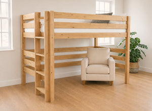 Snettisham Antique Double High Sleeper, Left Side Ladder