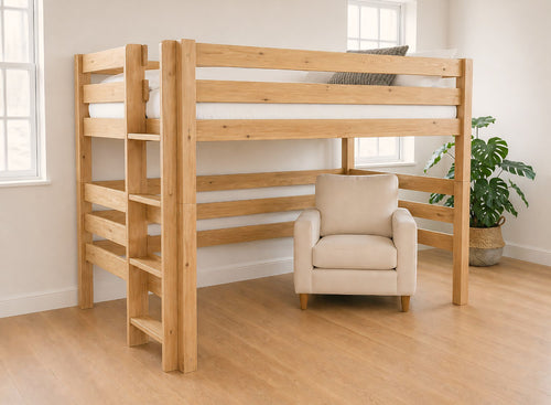 Snettisham Antique Double High Sleeper, Left Side Ladder