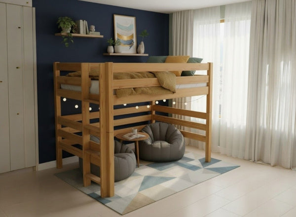 Snettisham Double High Sleeper in Antique Finish (Left Ladder)