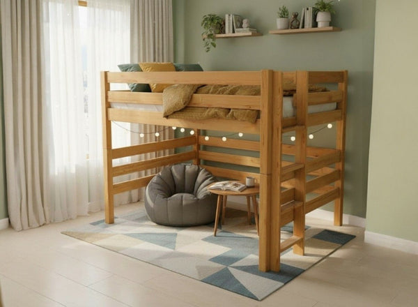 Snettisham Double High Sleeper in Antique Finish (Right Ladder)