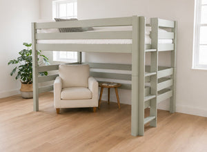 Snettisham Green Double High Sleeper, Right Side Ladder