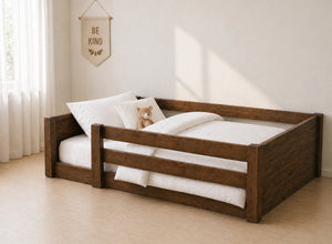 Sparham Chocolate Toddler Floor Bed