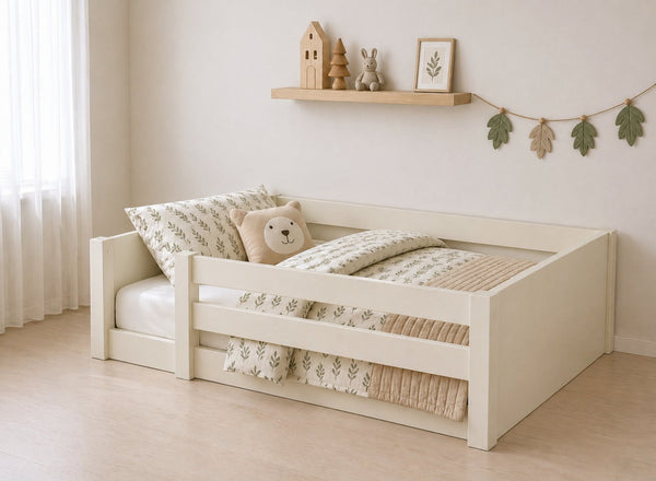 Sparham Cream Toddler Floor Bed