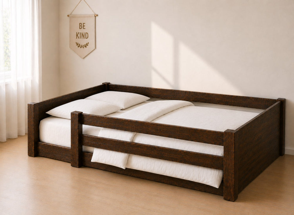 Sparham Chocolate Stain Toddler Floor Bed