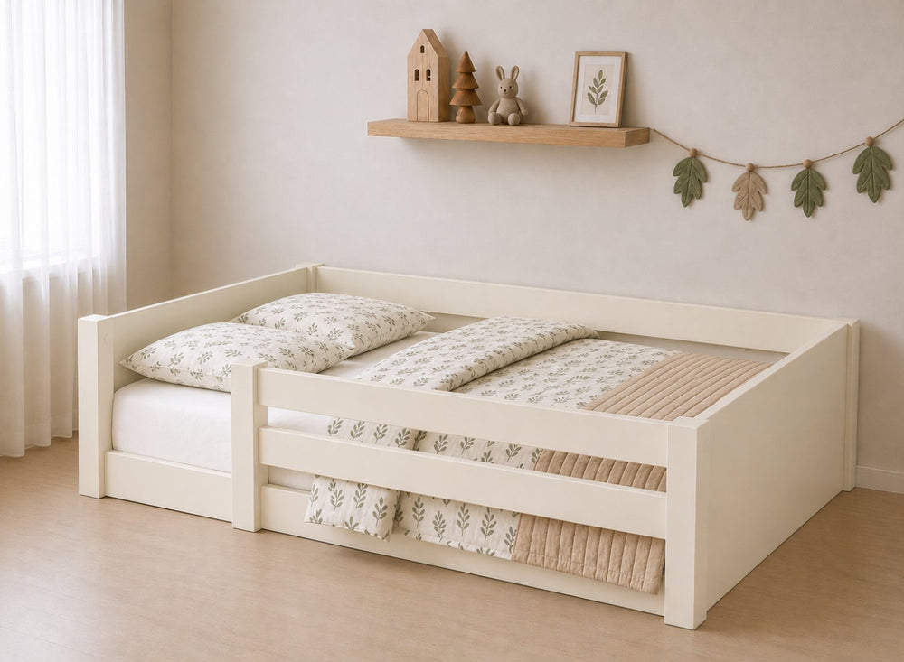 Sparham Cream Toddler Floor Bed