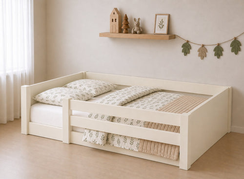 Sparham Cream Toddler Floor Bed