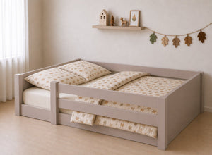 Sparham Grey Toddler Floor Bed
