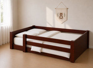 Sparham Mahogany Stain Toddler Floor Bed