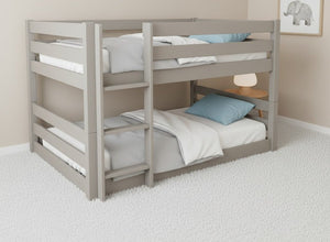 Summerfield Floor Bunk Bed in Dovetail Grey Finish