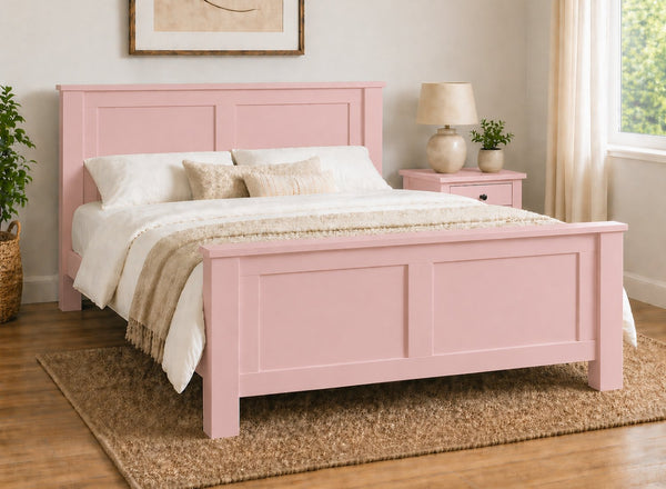 Swaffham Chunky Painted Wooden Bed