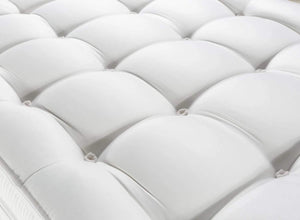 Pillowtop Mattress Cover Showing Tufted Buttons