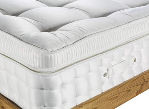 Pillowtop Mattress with breathable ventilation holes and handles