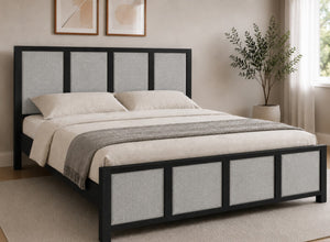 Kimberley Upholstered Wooden Bed