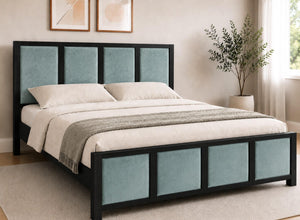Kimberley Upholstered Wooden Bed
