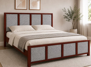 Kimberley Upholstered Wooden Bed