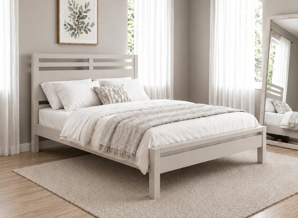 Tottingham Grey Wooden Bed Frame - Dove Tale Grey