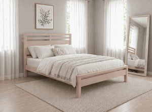 Tottingham Pink Wooden Bed Frame - Nancys Blushes Pink