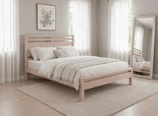 Tottingham Pink Wooden Bed Frame - Nancys Blushes Pink