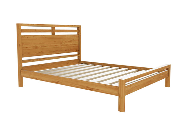 Trelleborg Wooden Bed Frame in an Antique Stained Finish