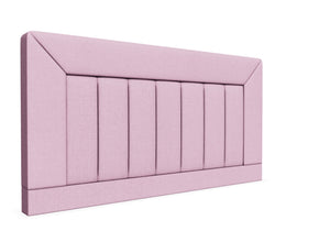 Viola Strutted headboard Finished in Moda Rose Pink