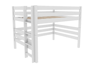 Snettisham High Sleeper Bed Finished in Painted All White