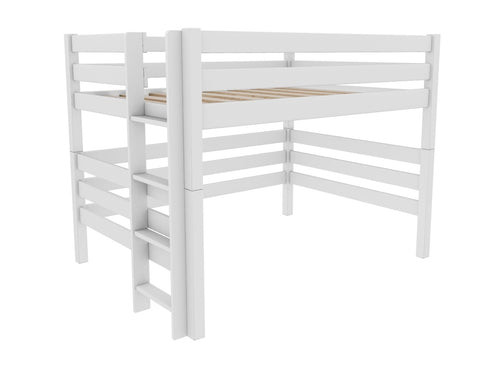 Snettisham High Sleeper Bed Finished in Painted All White