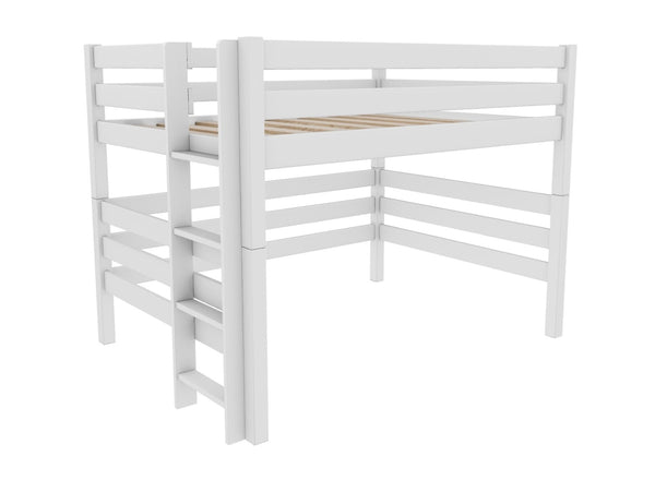 Snettisham High Sleeper Bed Finished in Painted All White