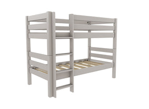 Wooden Bunk Bed Finished in Painted Dovetail Grey