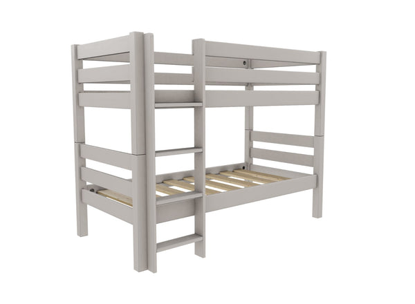 Wooden Bunk Bed Finished in Painted Dovetail Grey