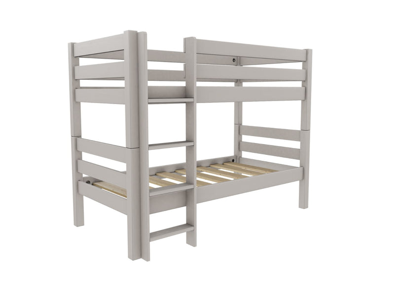 Wooden Bunk Bed Finished in Painted Dovetail Grey