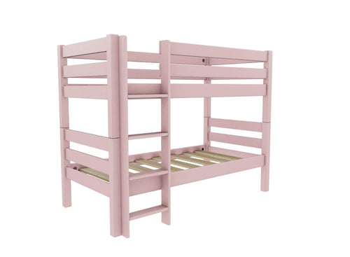 Wooden Bunk Bed Finished in Painted Nancys Blushes Pink