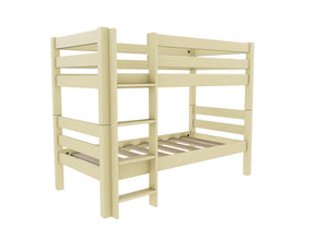 Wooden Bunk Bed Finished in painted Dayroom Yellow
