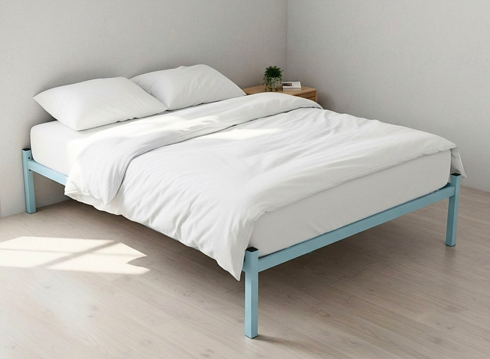 Wroxham Pastel Blue Metal Bed