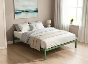 Wroxham Sage Green Metal Bed