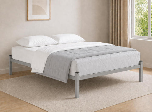 Wroxham Platform Bed in Grey